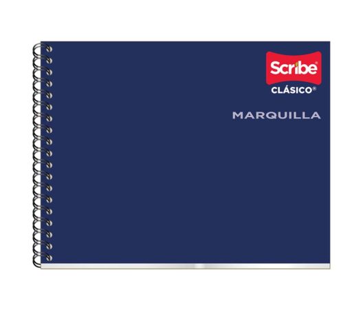 Block marquilla Scribe portada azul