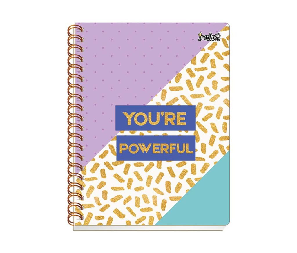 Cuaderno Incolors portada Powerful