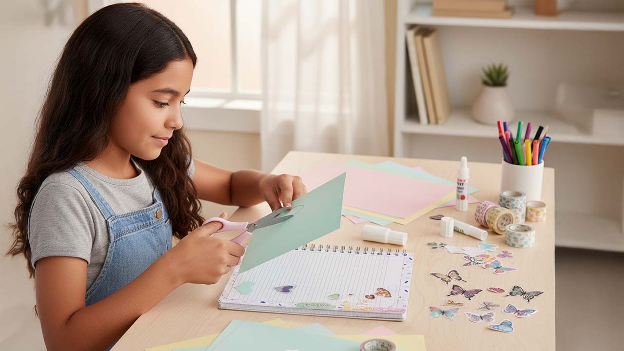 Niña portada cuaderno