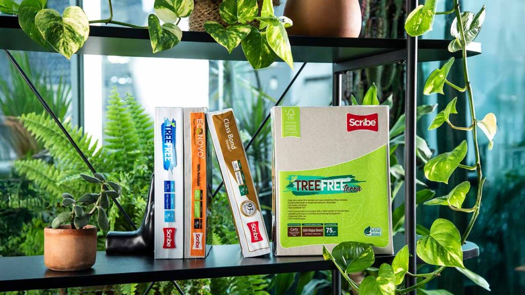 Reciclaje de papel cuaderno