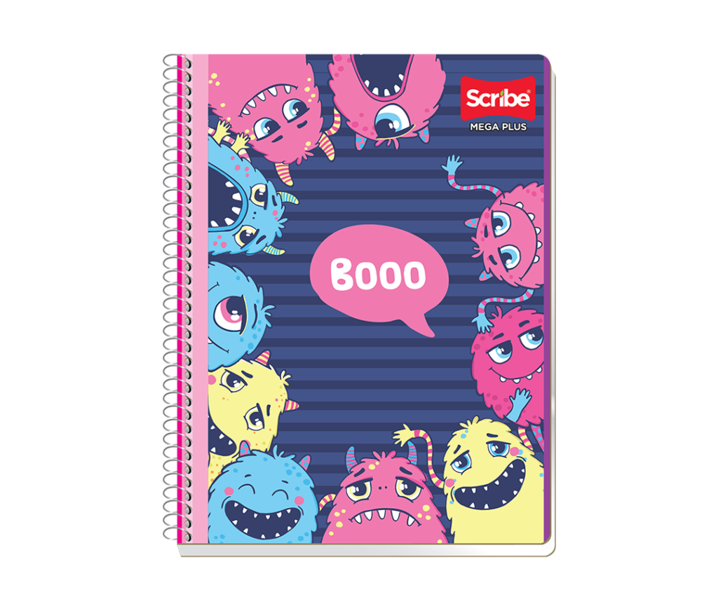Cuaderno MegaPlus portada monstruos