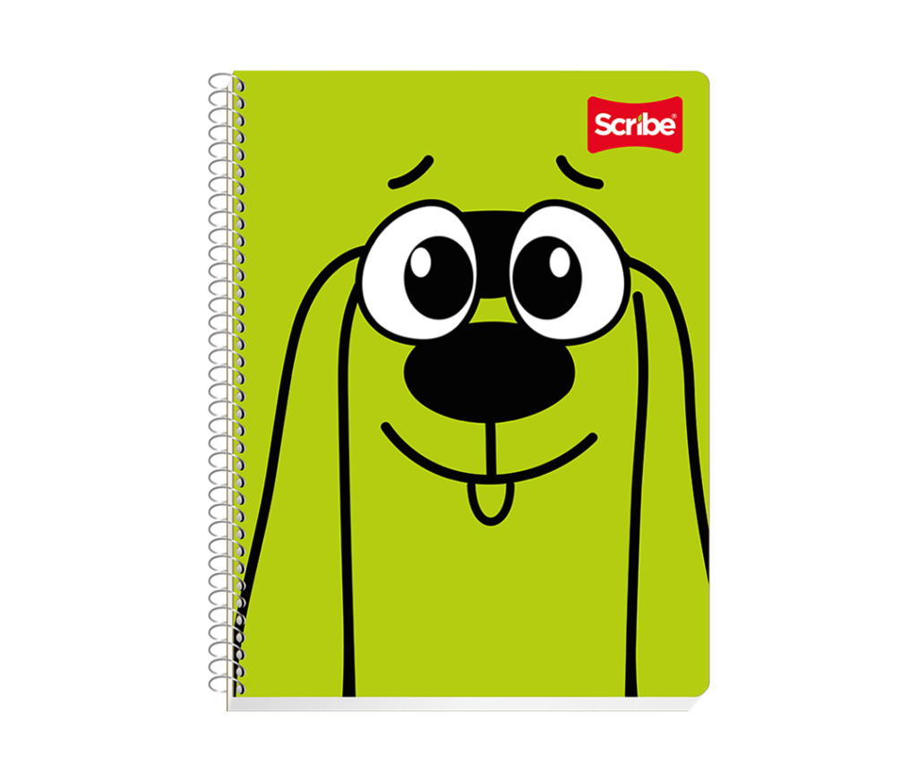 Cuaderno Multilínea Scribe perro