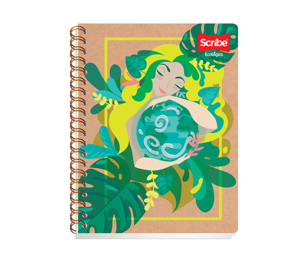 Cuaderno ecológico portada mundo