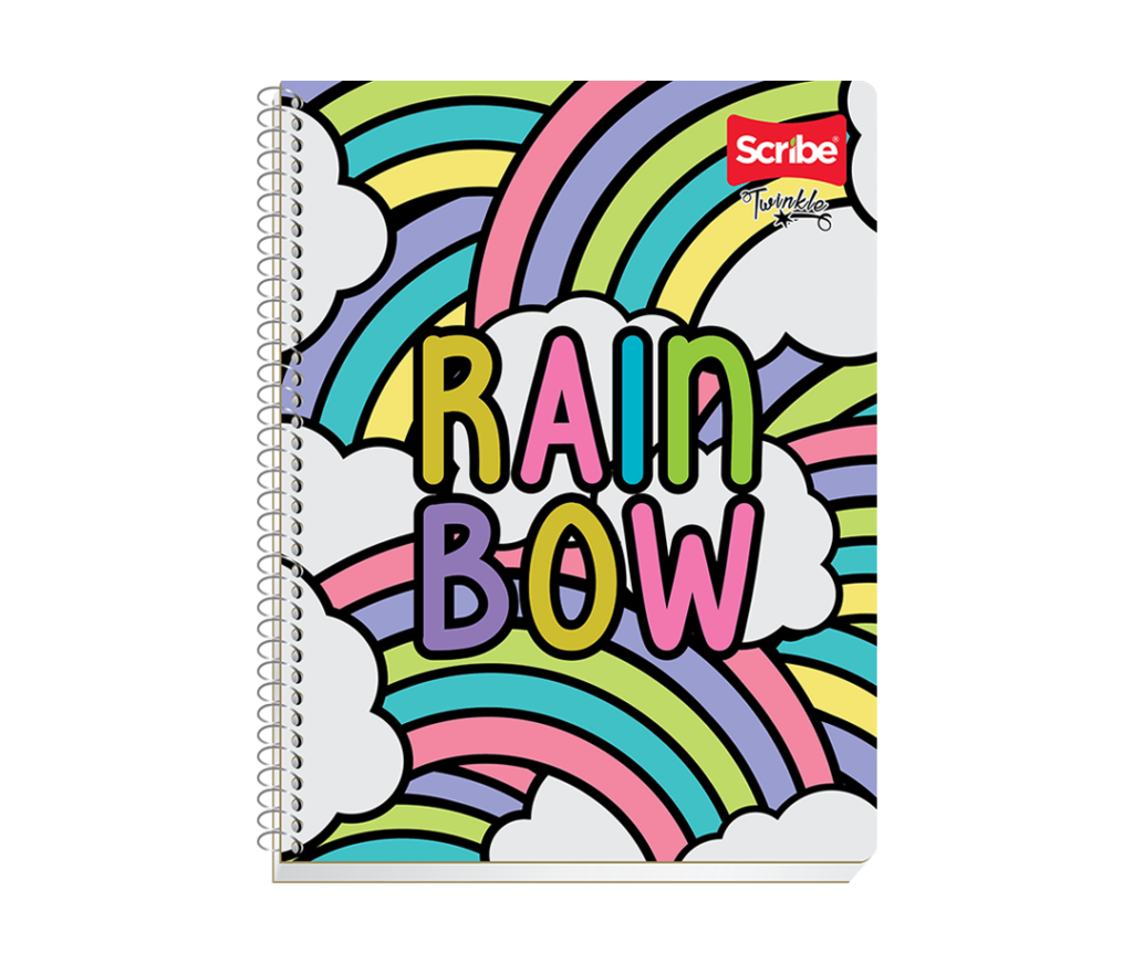 Cuaderno profesional Mutlinea arcoiris