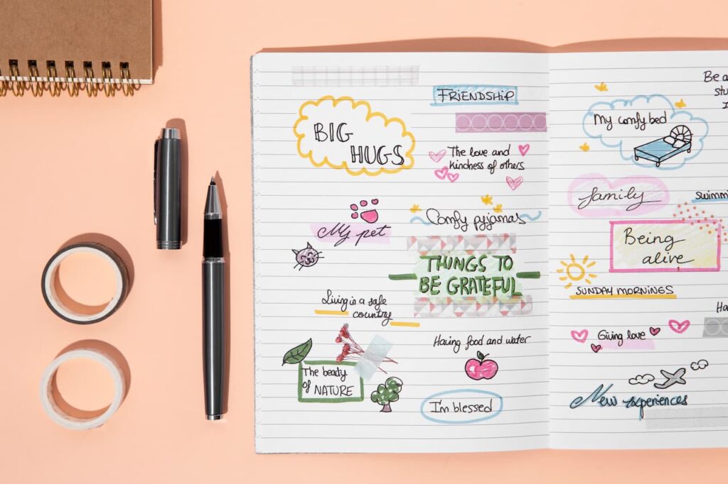 Diario creatividad emociones