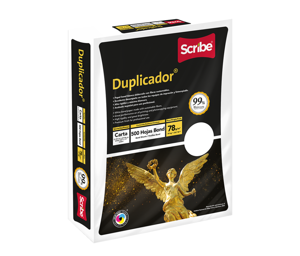 Hoja papel bond duplicador