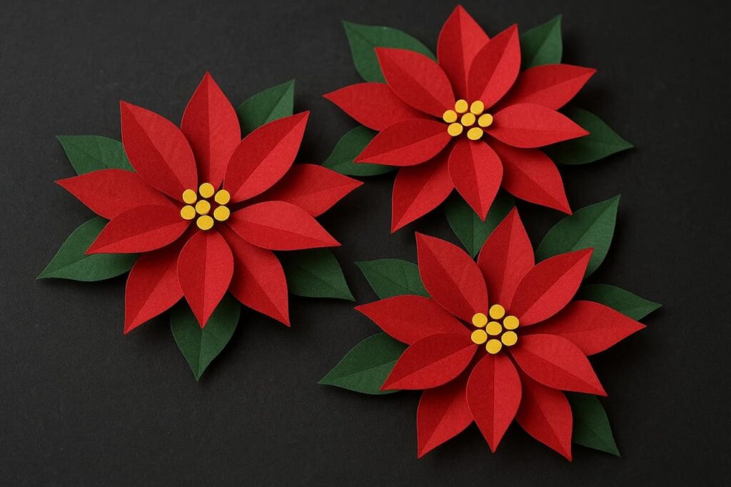 Nochebuenas de papel