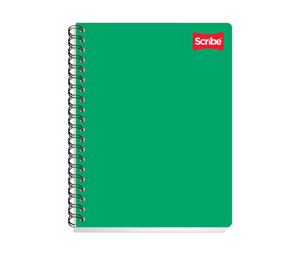 Cuaderno Scribe Clasico color verde