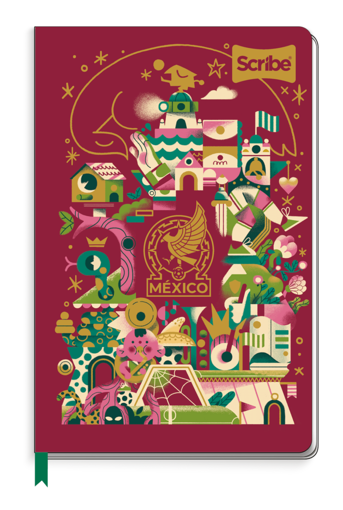 Cuaderno frances fútbol méxico