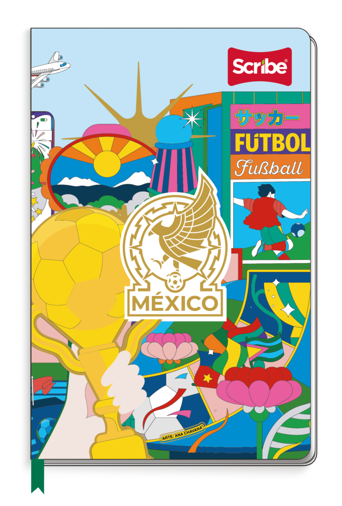 Cuaderno frances fútbol méxico