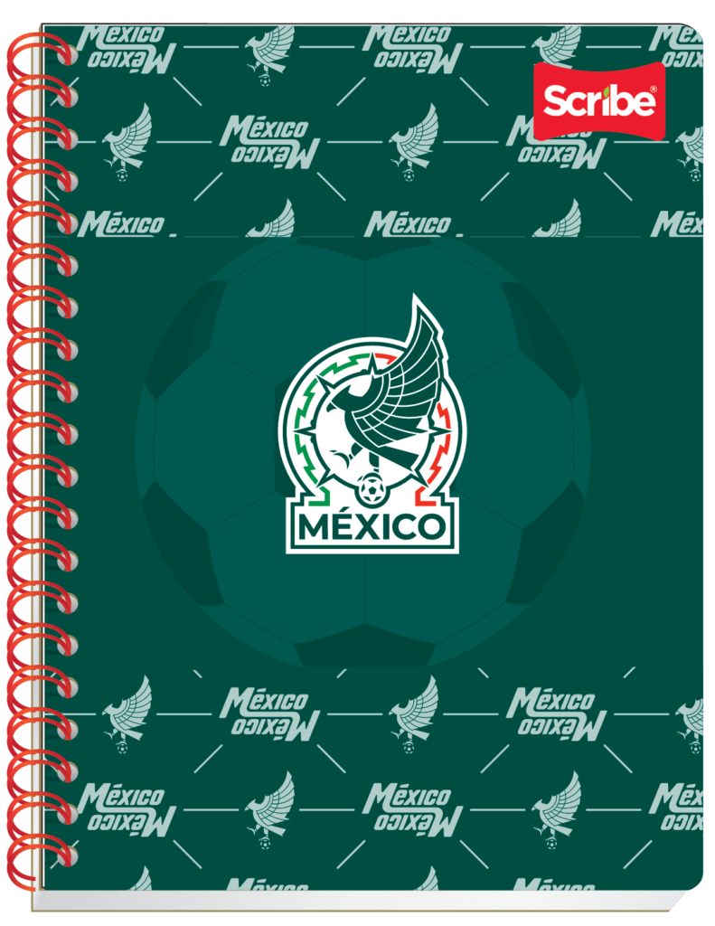 Cuaderno logo méxico futbol