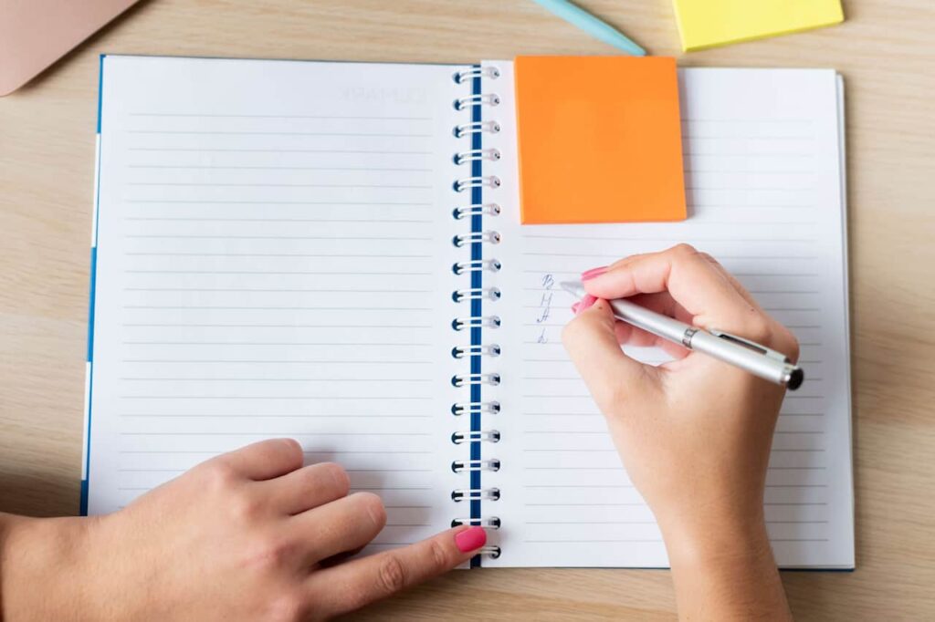 Organizar apuntes cuaderno