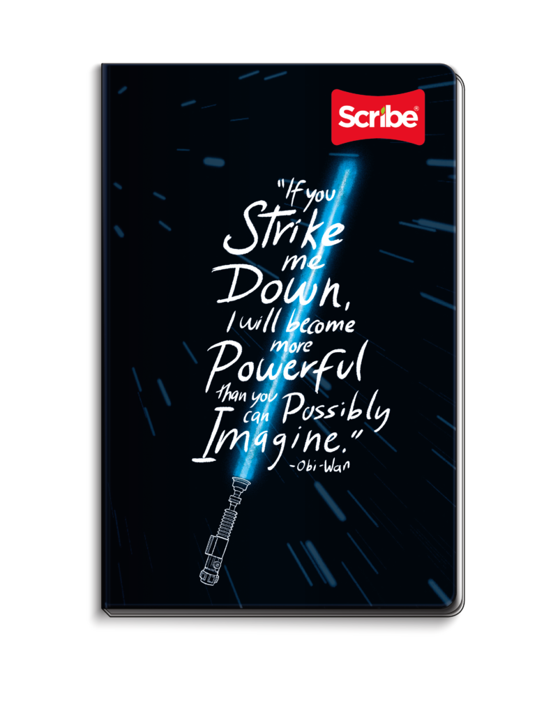 Cuaderno francés Star Wars Obi-wan