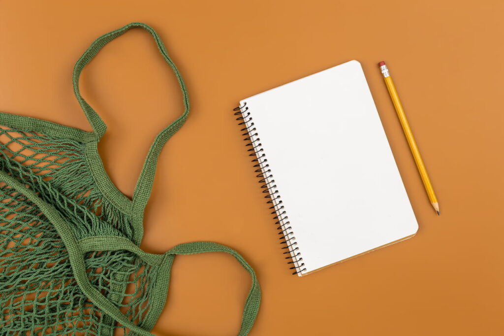 Cuaderno registro de desechos