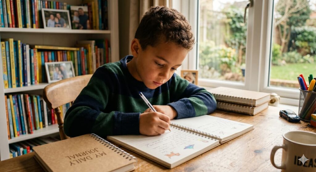 Escribiendo diario