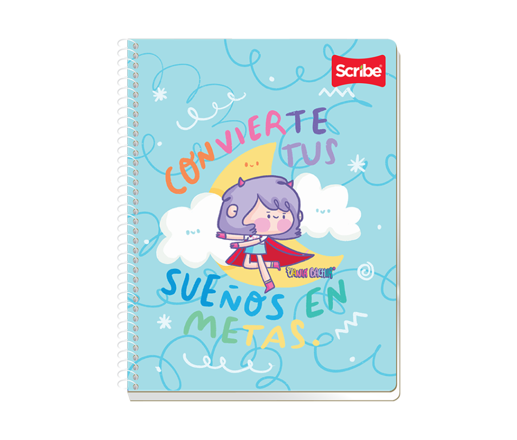 Cuaderno Vania Azul Scribe