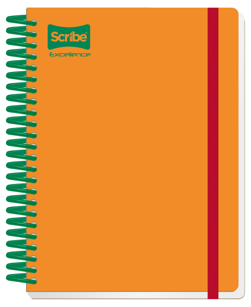 Cuaderno Excellence portada naranja