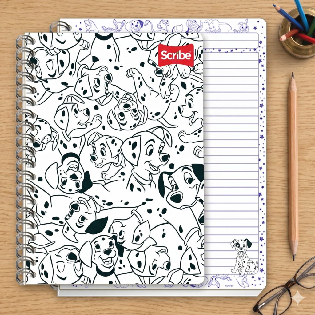 Cuaderno Scribe Disnet